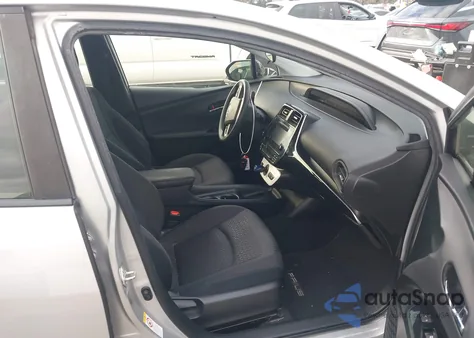 2018 Toyota Prius Two from USA, damaged, VIN JTDKBRFU3J3602456